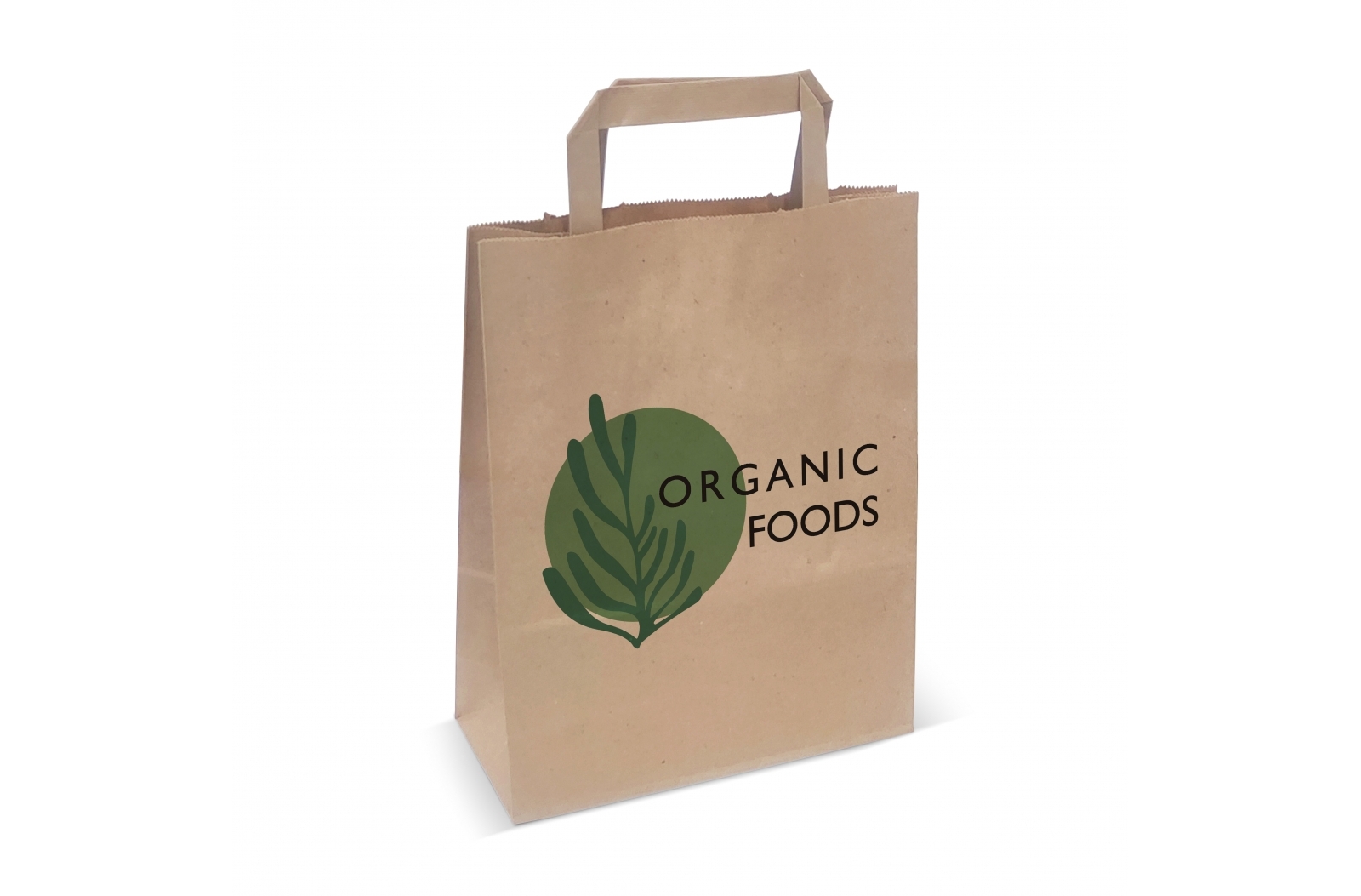 FSC Certified European Kraft Paper Bag with Paper Handles - Mexborough