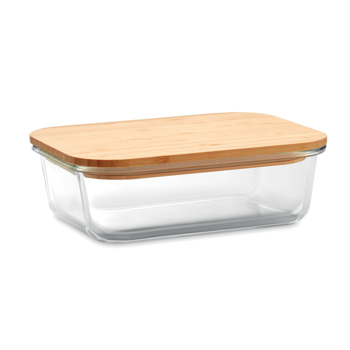 Glass Lunch Box with Bamboo Lid - Windermere - Church Gresley