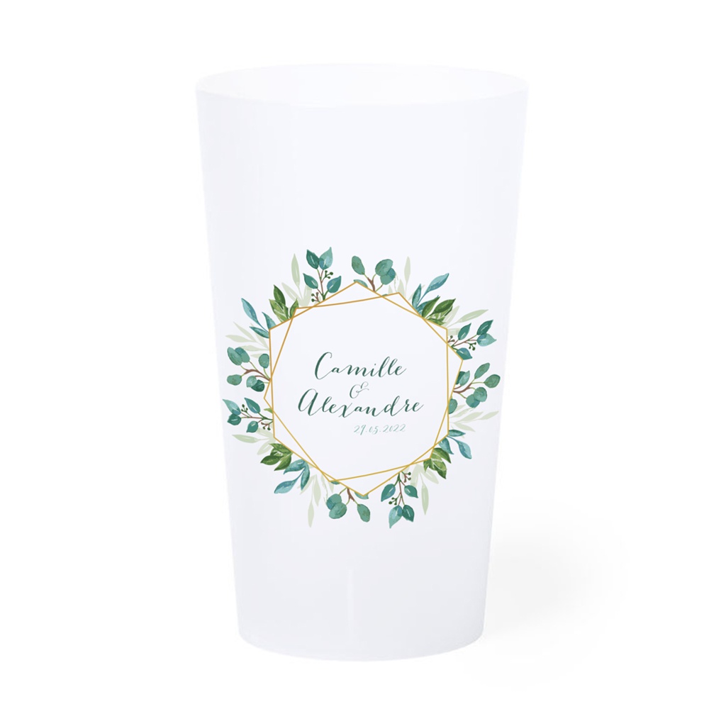 Customized wedding goblet 33 cl - Emotion