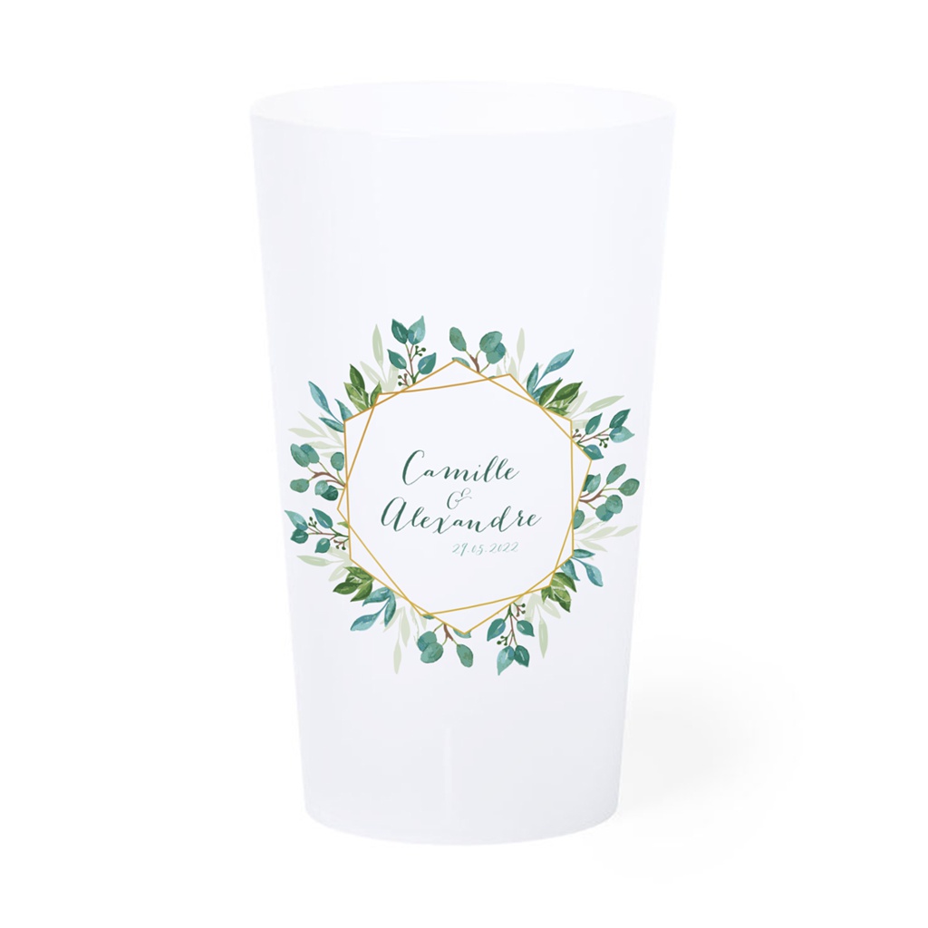 Customized wedding goblet 33 cl - Emotion