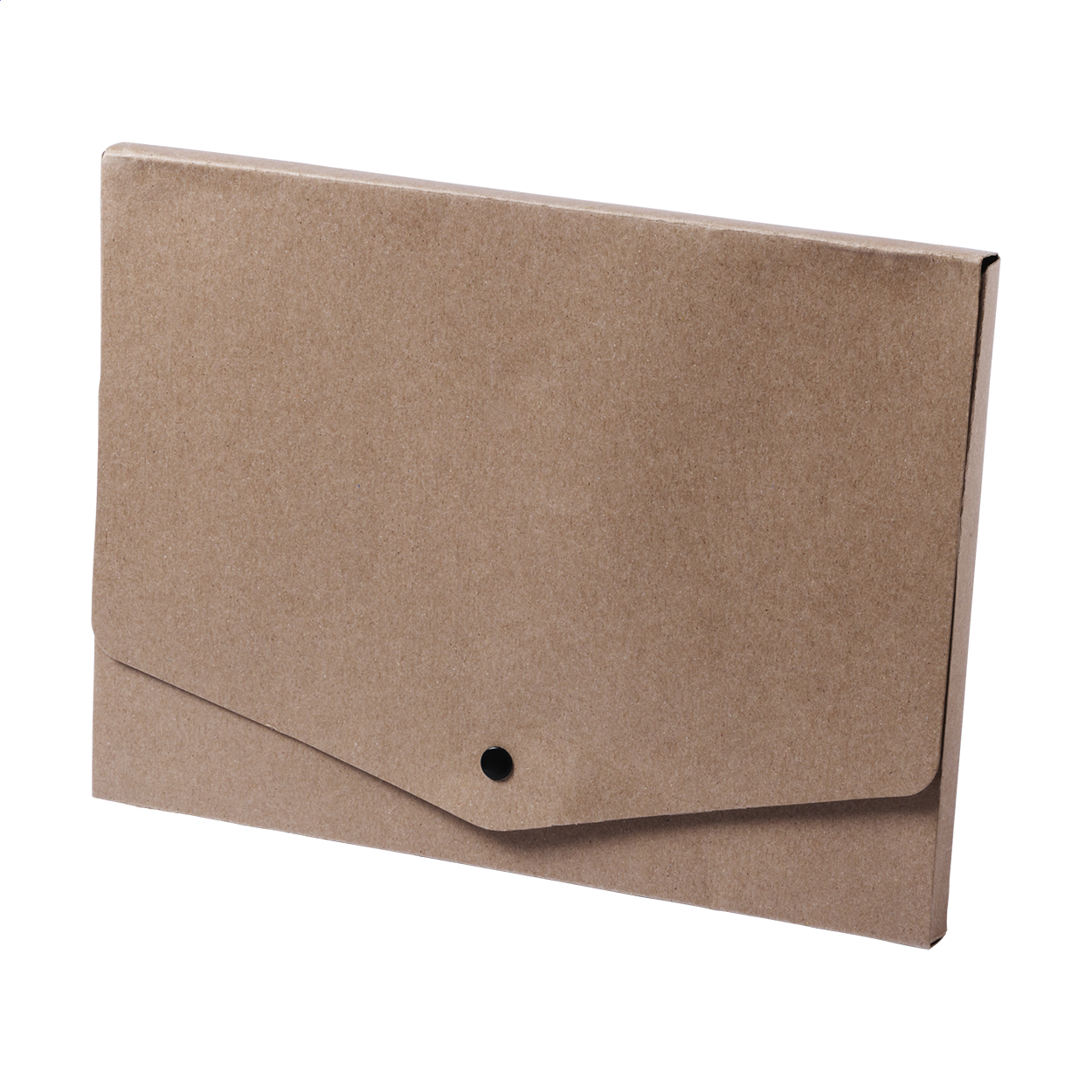 Pakyma recycled paper document folder with press-stud and your logo