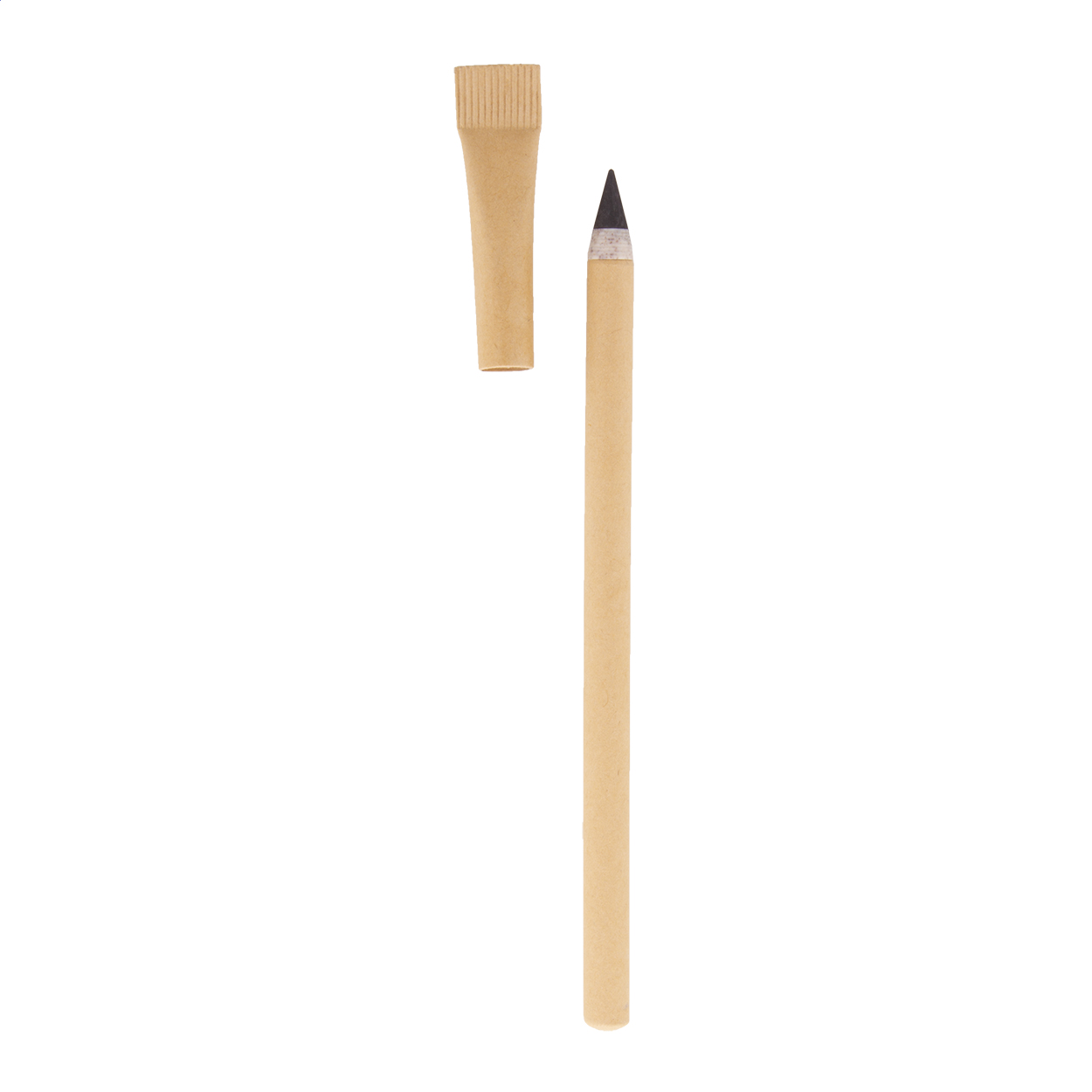 Nopyrus tintenloser Stift aus Recyclingpapier, radierbar, mit Logo