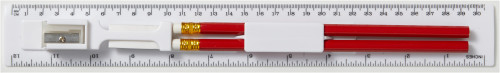 Stationery Set with Ruler, Pencils, Sharpener, and Eraser - Sleat