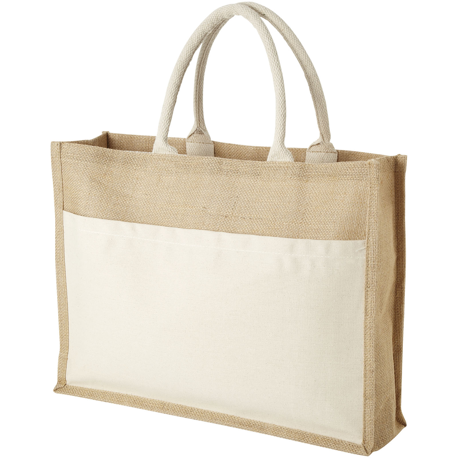 Haworth - Strong Canvas and Jute Carry Bag - Torquay