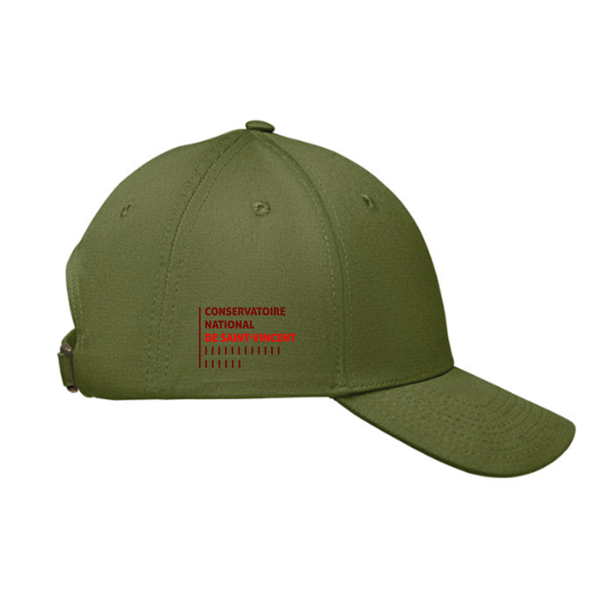 6 Panel Cotton Twill Baseball Cap - Ince