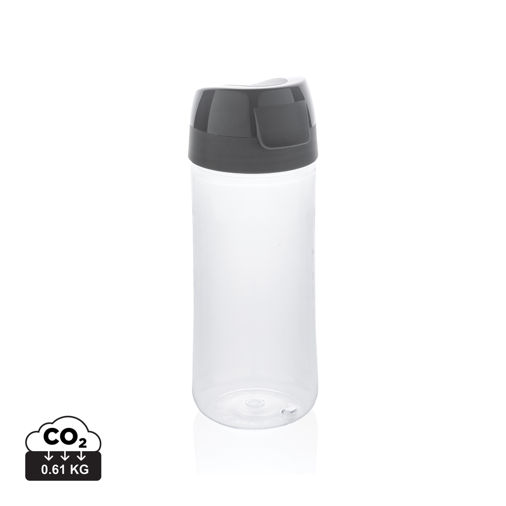 Italian 0.50L One-Hand-Opening Recycled Plastic Water Bottle - Irby