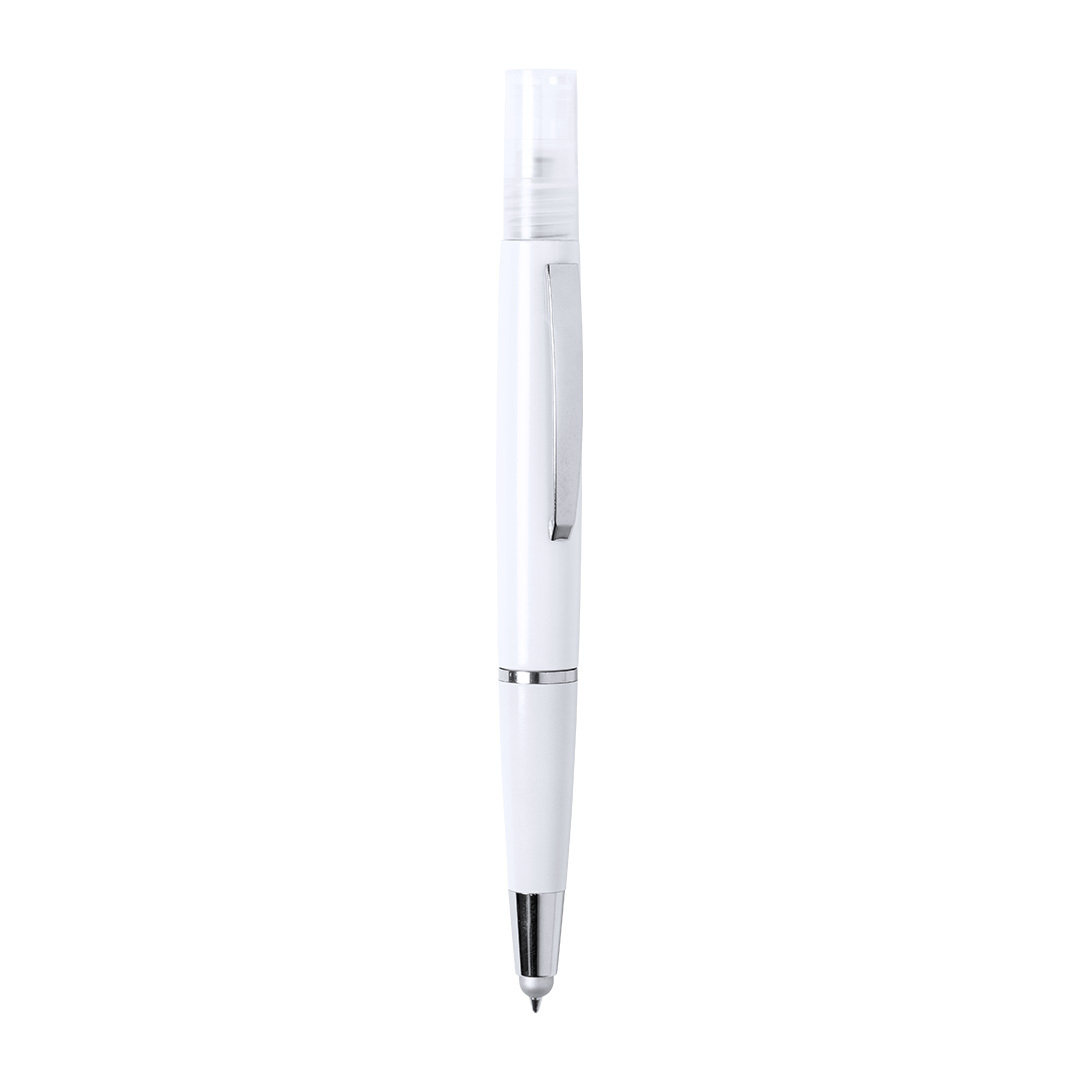 Antibacterial ballpoint pen with refillable sprayer - Lower Beeding - Brighton and Hove