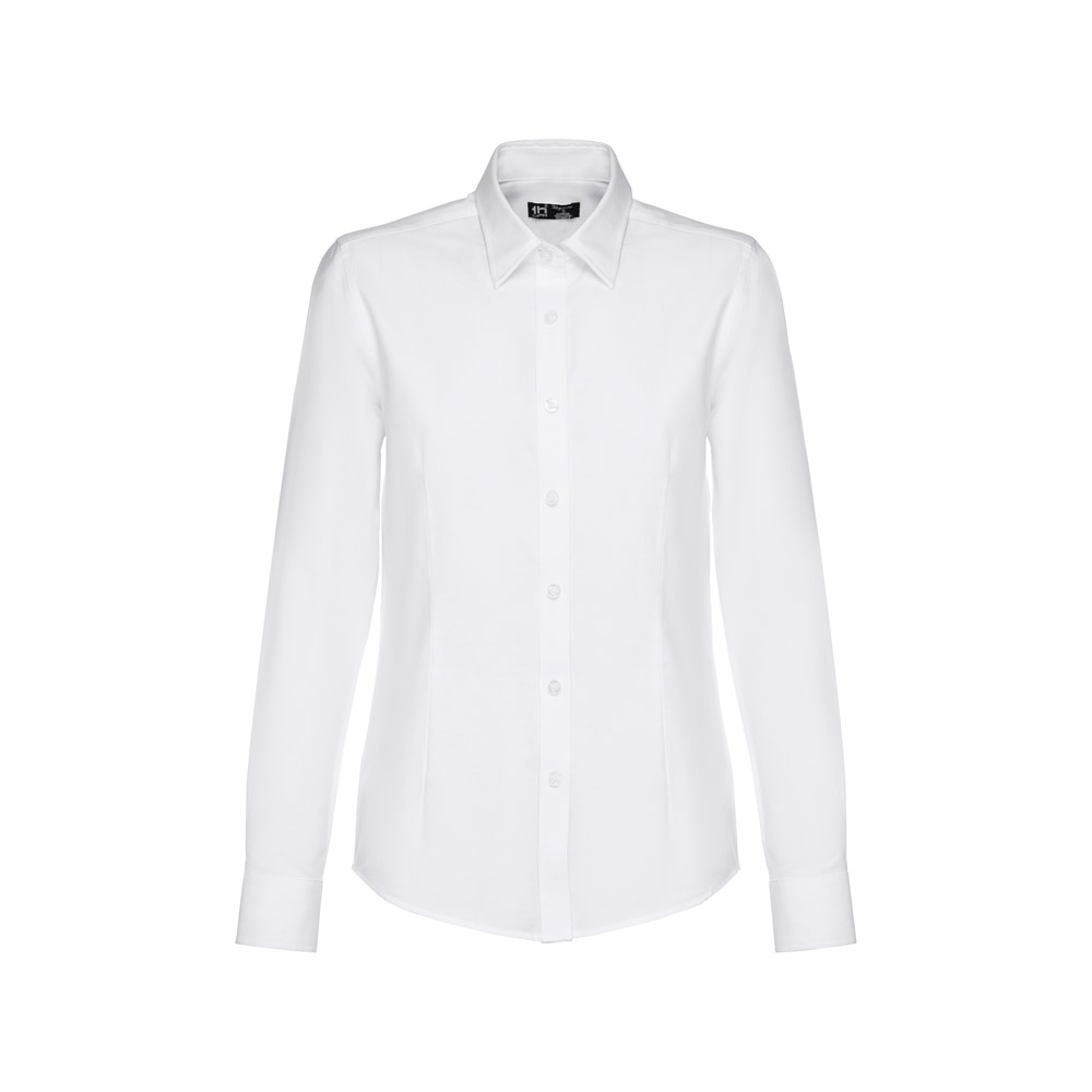 Cotton-Blend Oxford Shirt for Women - Elmdon