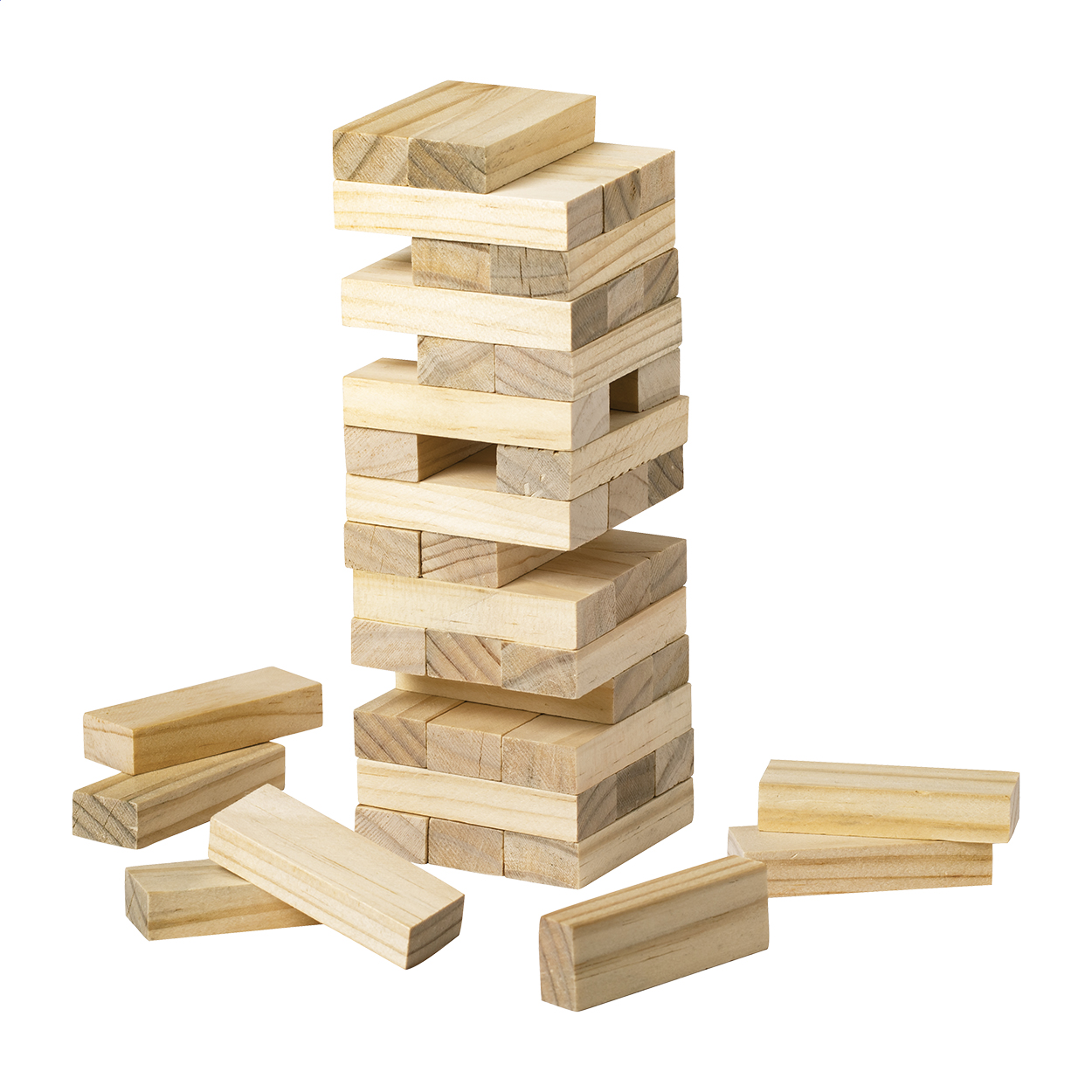 Wooden Tower Puzzle - Great Malvern printed with logo