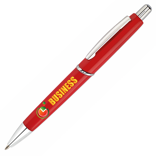 Two-Tone Push-Up Ballpoint Pen - Portchester