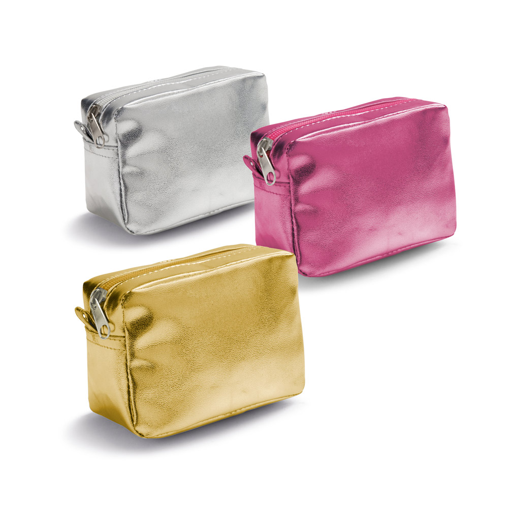 Metallic PVC Zipper Bag - Rocester - Royal Tunbridge Wells