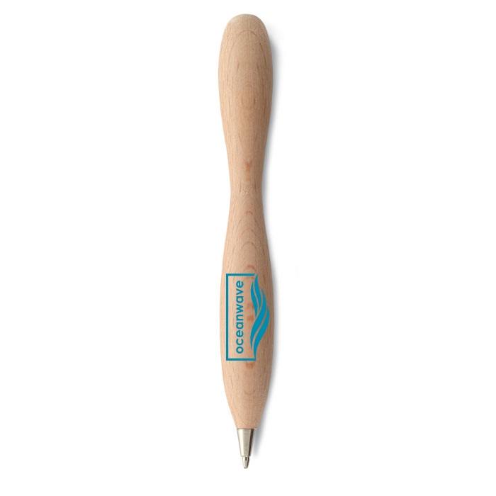 Natural Wooden Ballpoint Pen - Hamilton