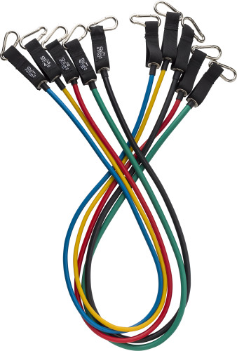 Set of Elastic Fitness Resistance Bands - Grange-over-Sands