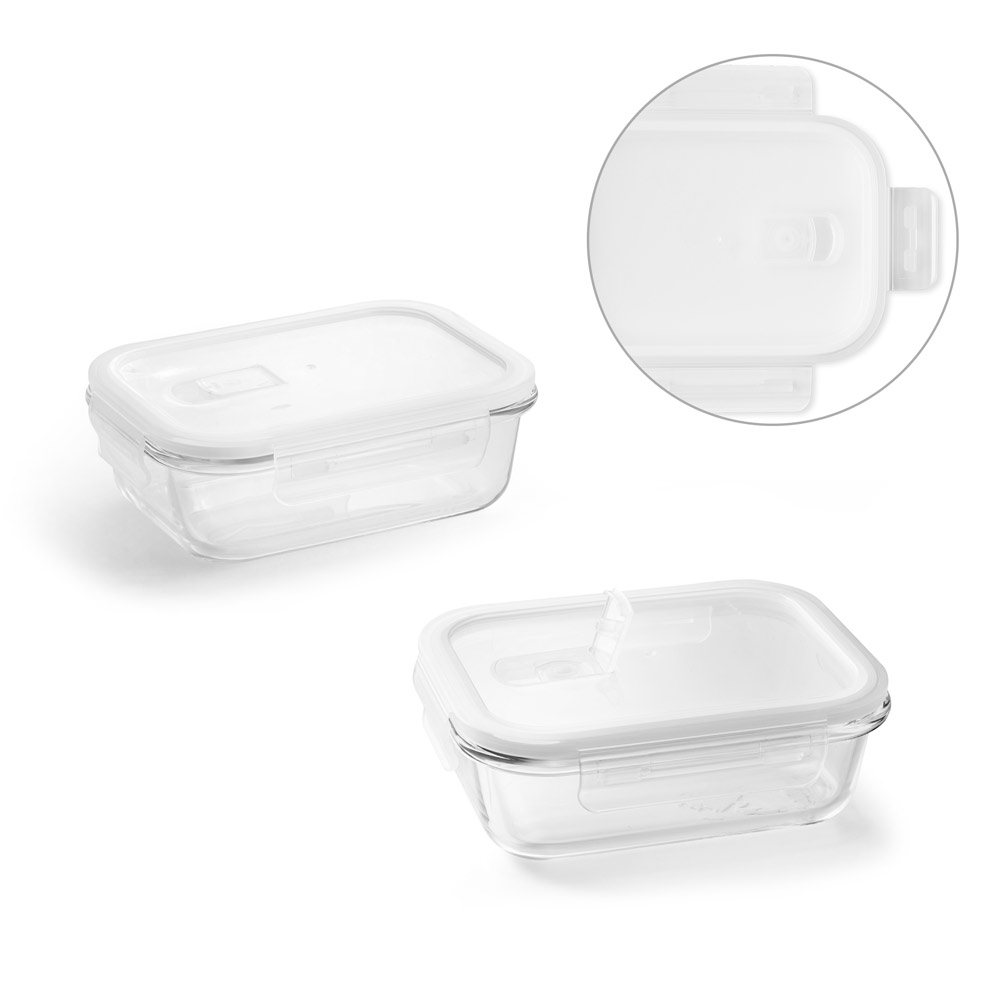 Borosilicate Glass Lunch Box with Locking PP Lid - Wytham - Peterborough