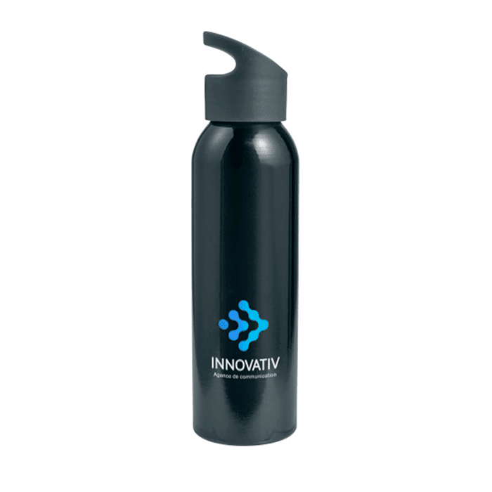 Bedruckte Trinkflasche aus Aluminium 650 ml - Anita