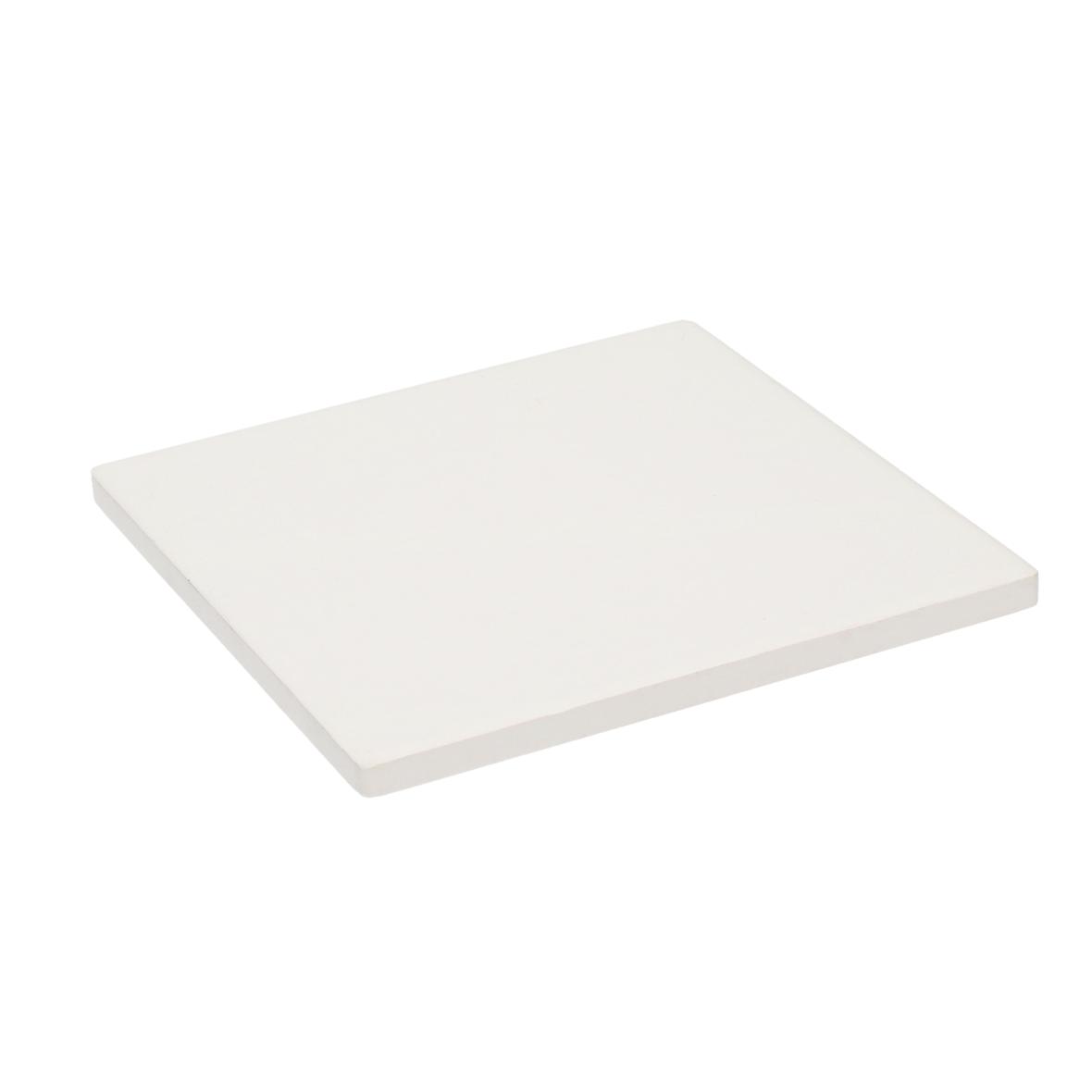 Absorbent Ceramic Square Coaster with Non-Slip Cork Base - Appleton