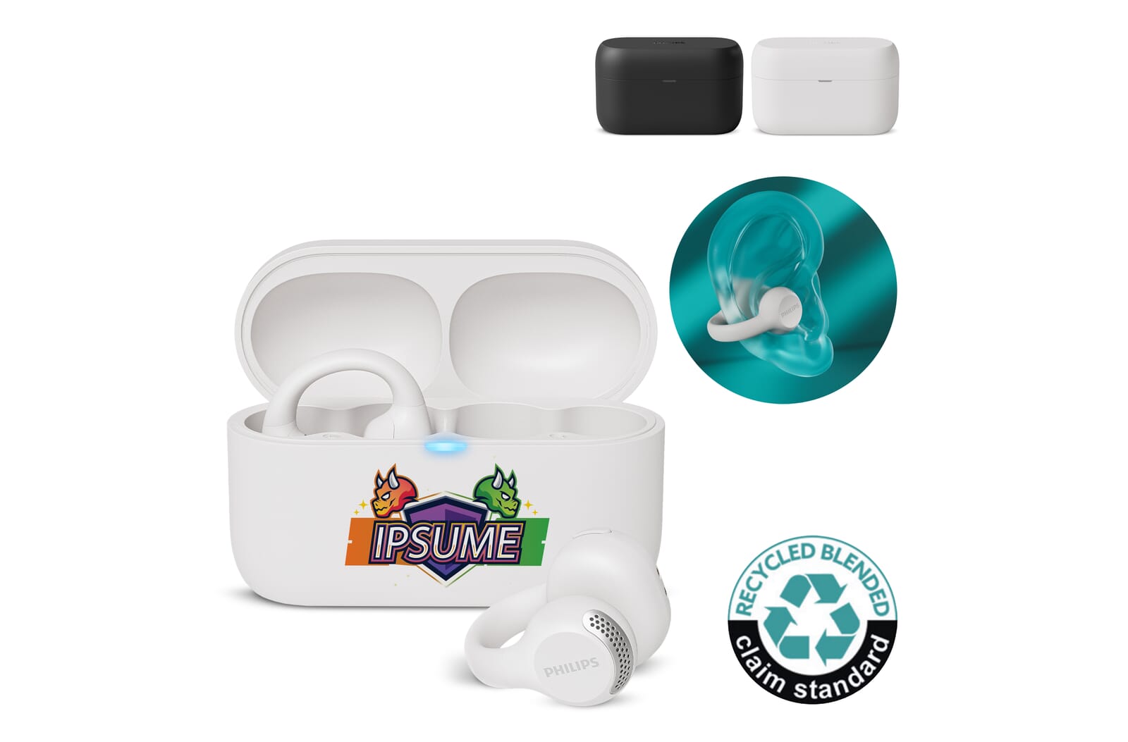 Philips TAQ2000 Open-ear TWS Earbuds