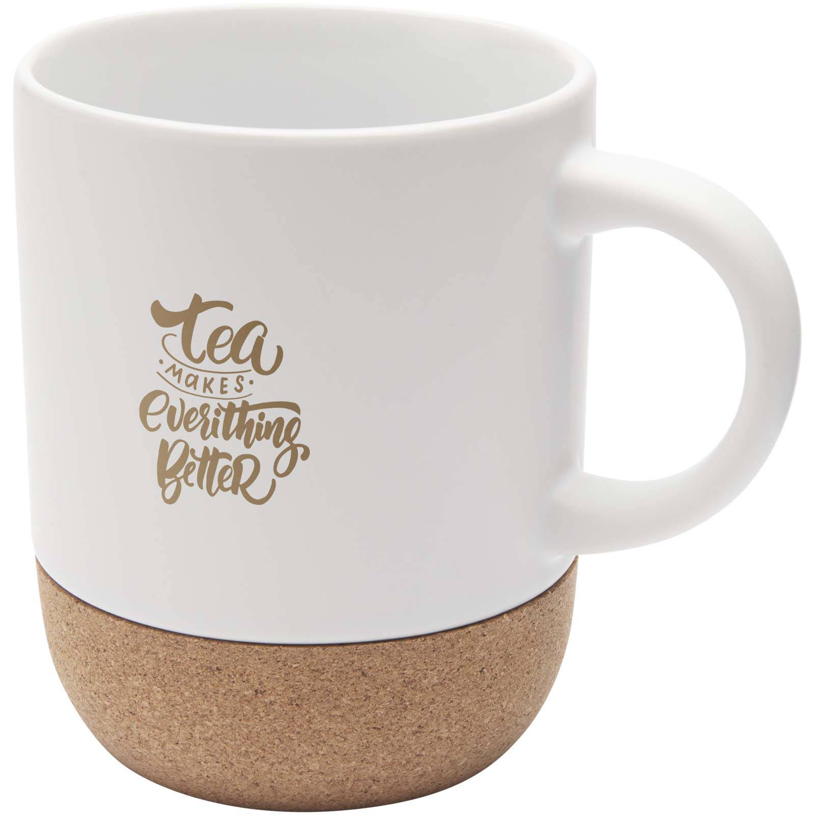 Matte Ceramic Cork Mug - Tisbury bedrukken met logo