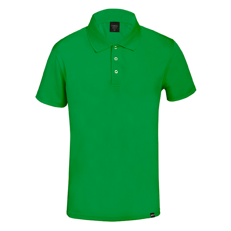 A polo shirt made from breathable recycled plastic - Henlow