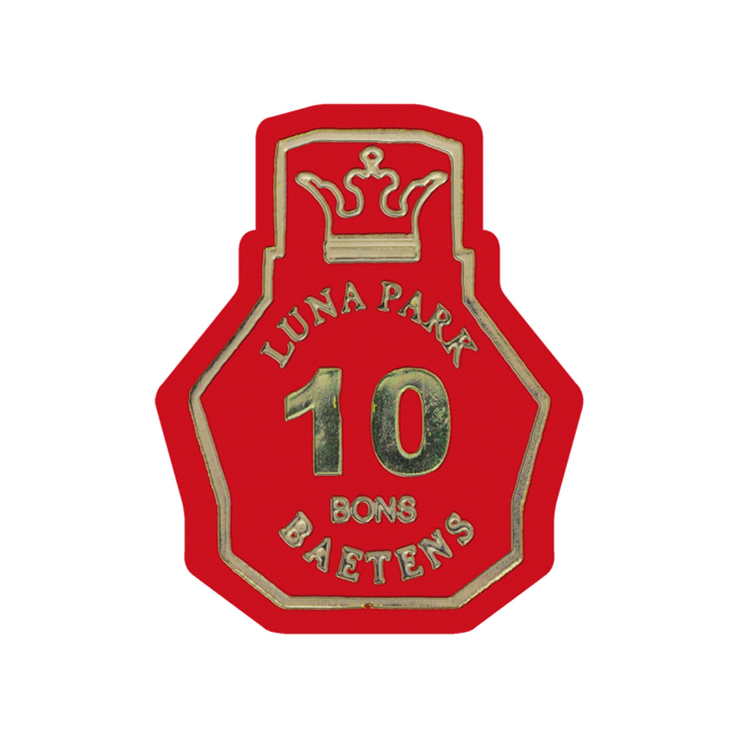 Foil-Stamped Carnival Tokens - Denbigh