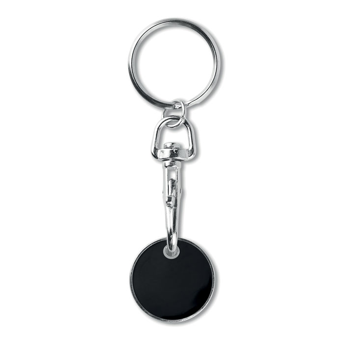 Metal Key Ring Trolley Euro Token - Mountsorrel