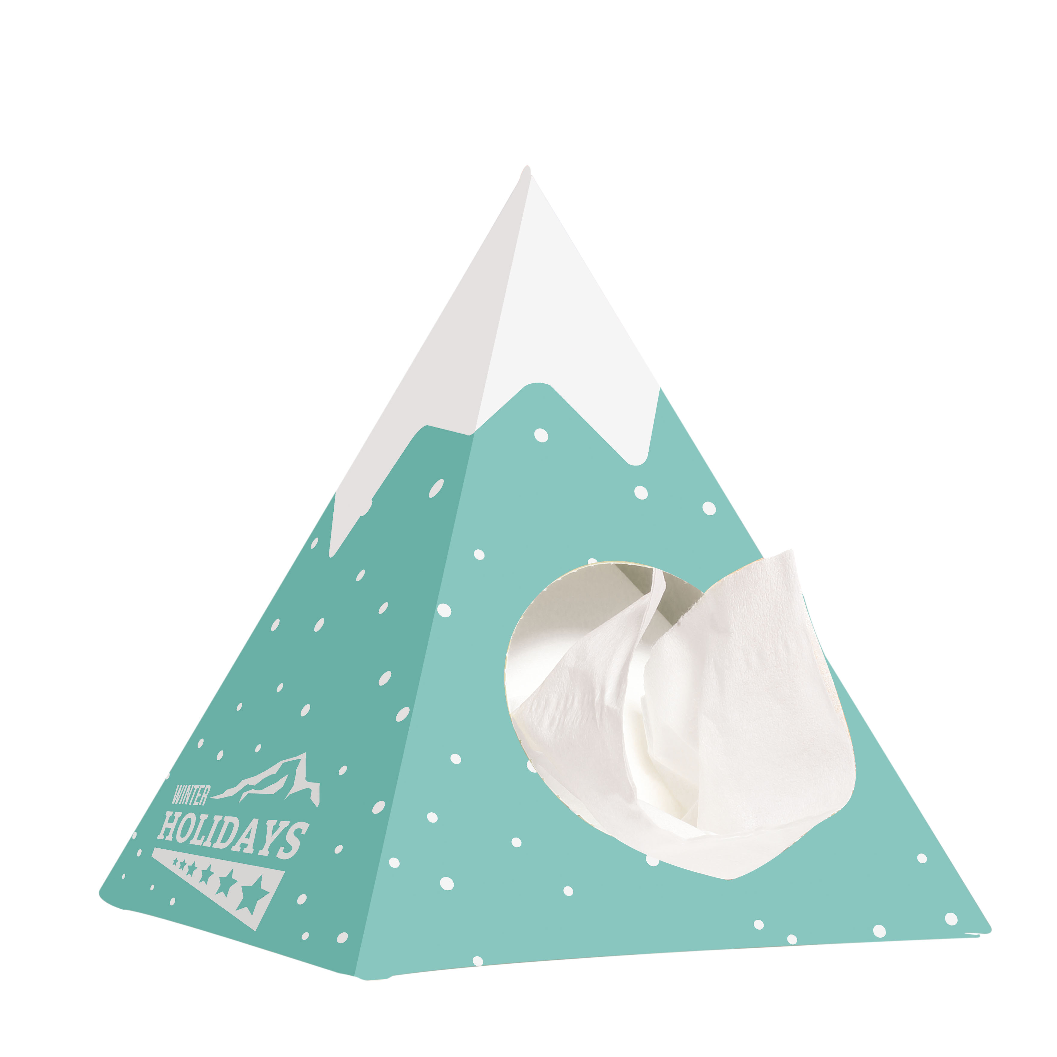 Pyramid Tissue Box - Aisby