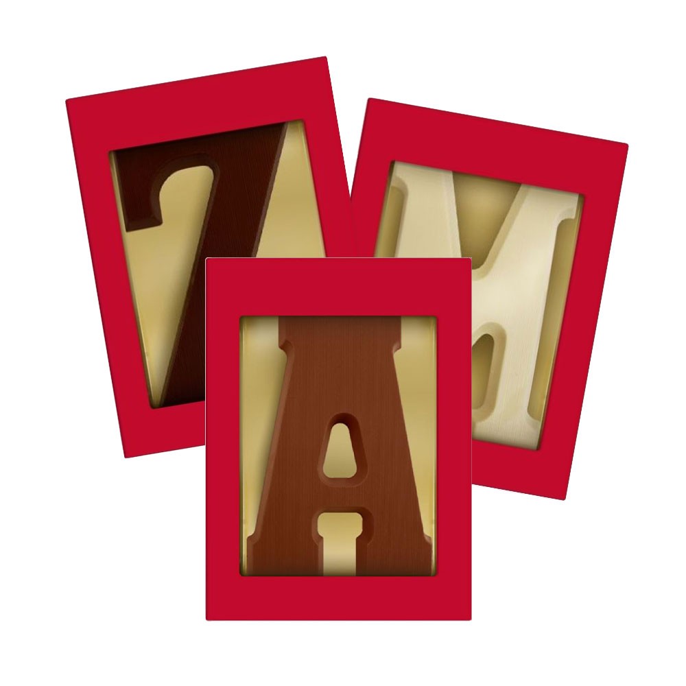 CocoaHorizons Chocolate Letters - Blairgowrie