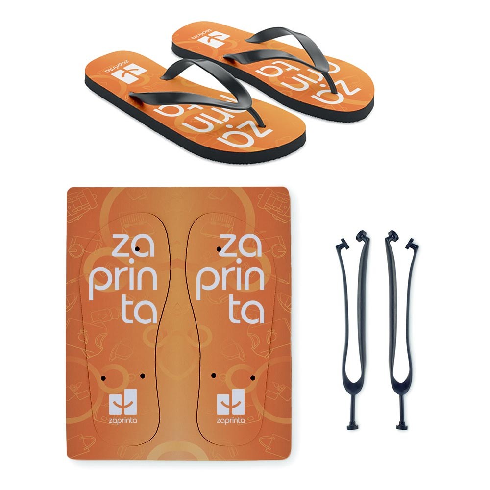 Hathersage Printed Sublimation PVC Beach Slippers - Rodborough