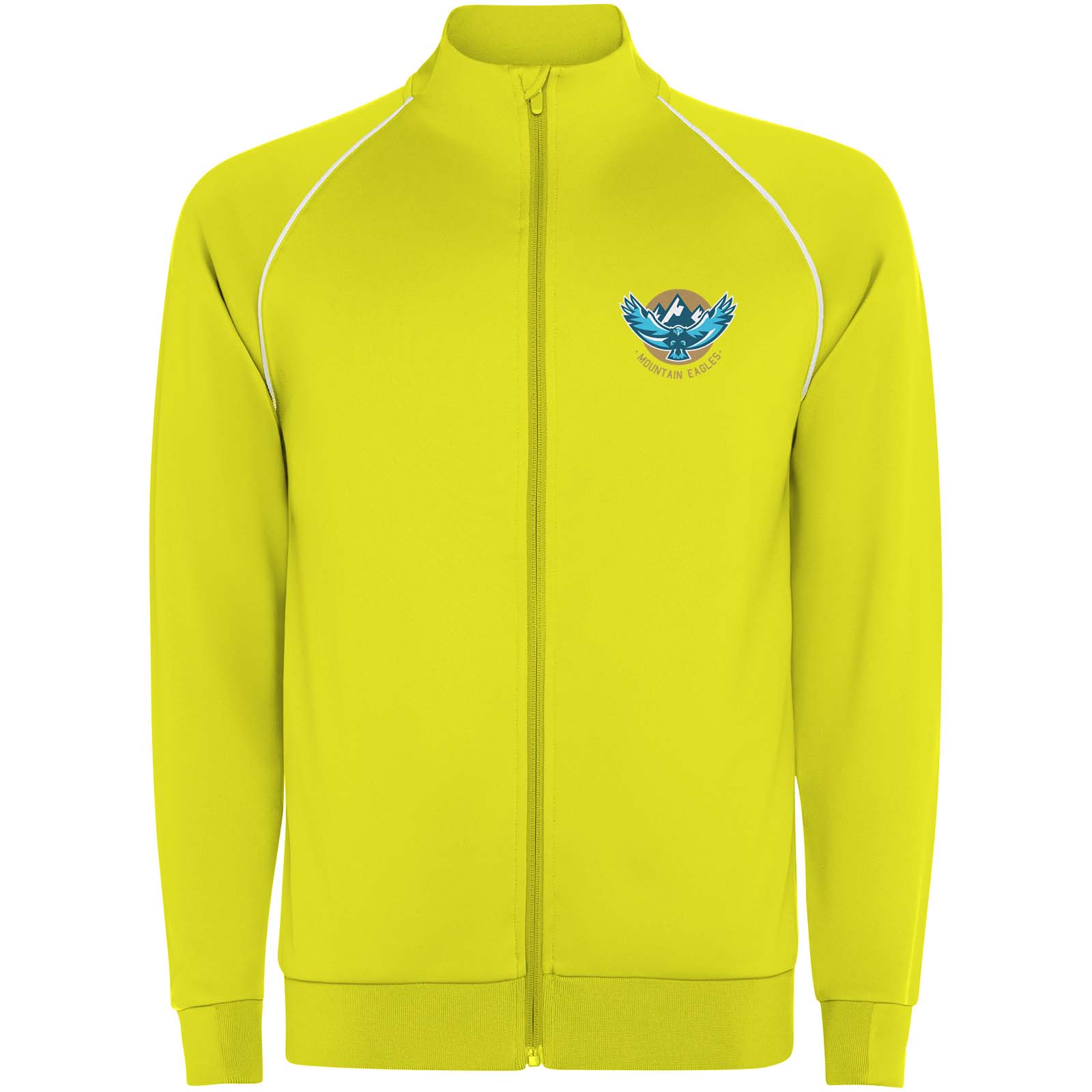 Valier men's sweatshirt with continuous zipper