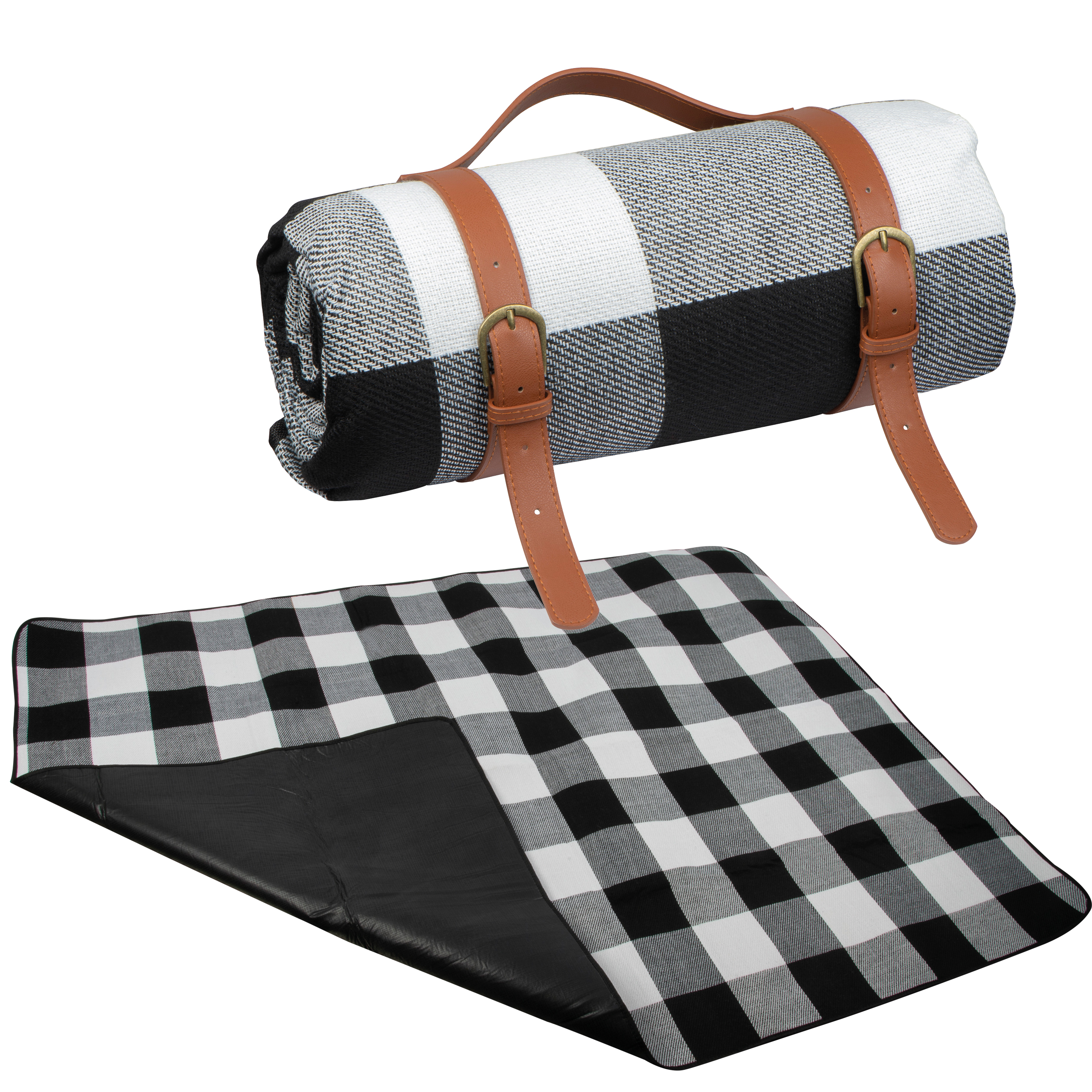A picnic blanket with a printed logo from Deddington. - Rossendale