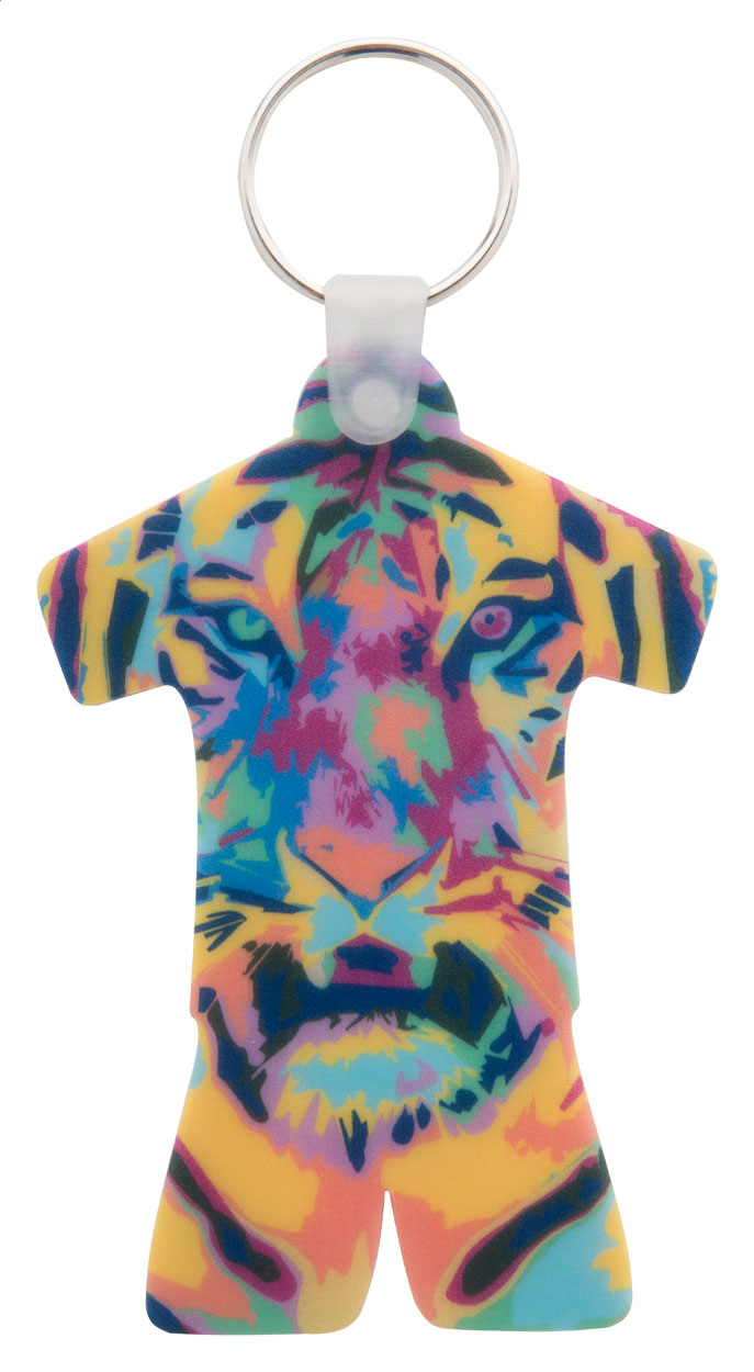 Sports Emblem Keyring - Market Harborough