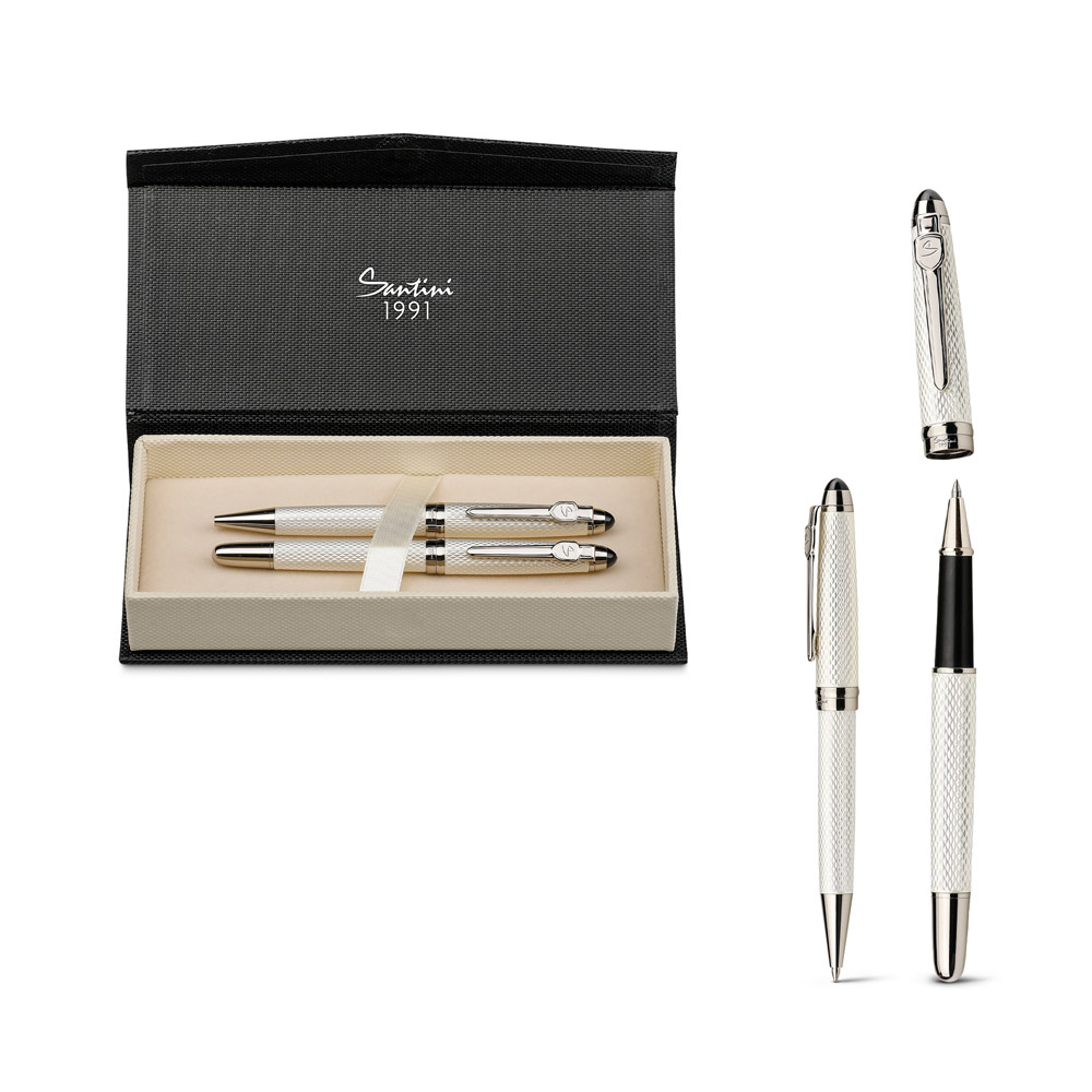 Premium Metal Pen Set - Gold - Upholland