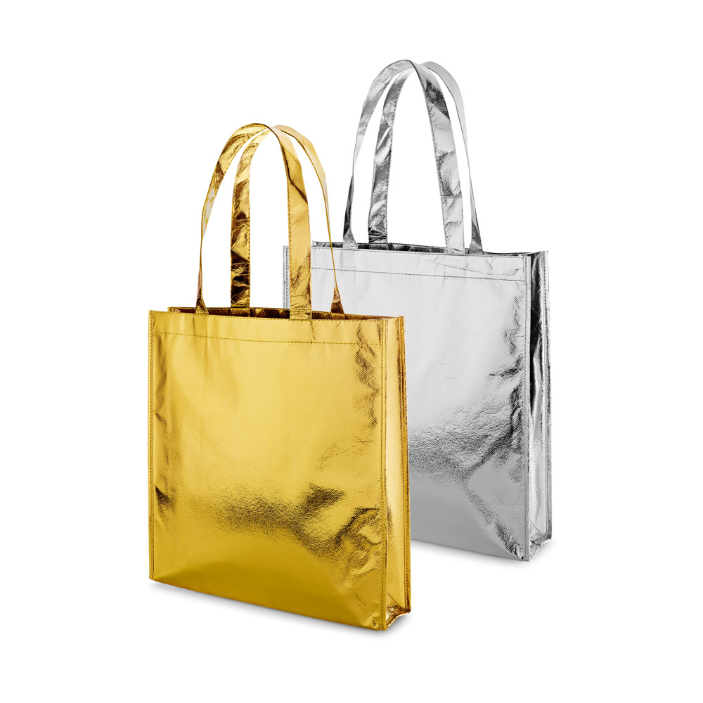 Glossy Laminated Non-Woven Tote Bag - Aberedw - Grantham
