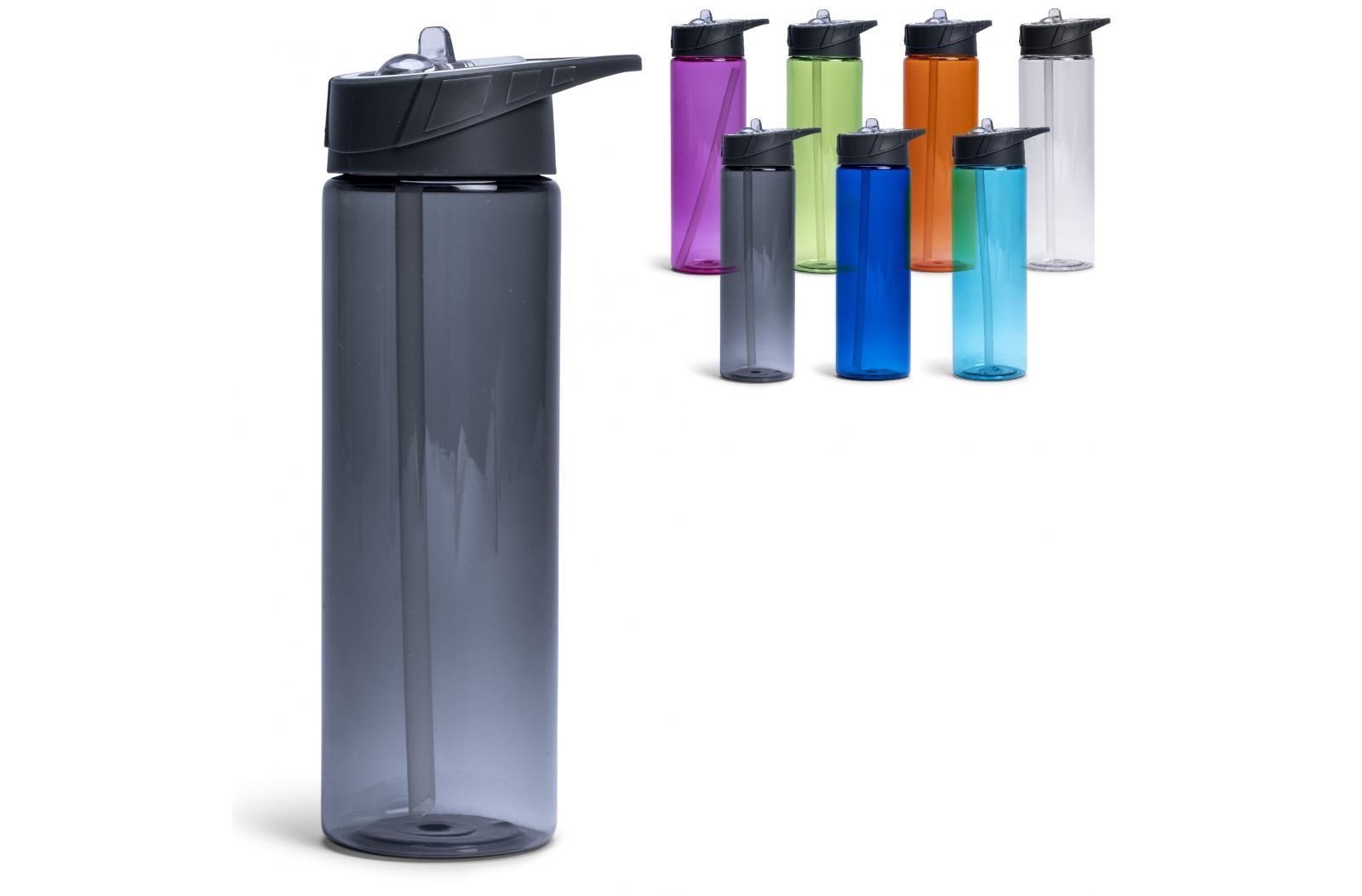 Tritan Straw Water Bottle 700ml - Bodedern - Saltburn-by-the-Sea