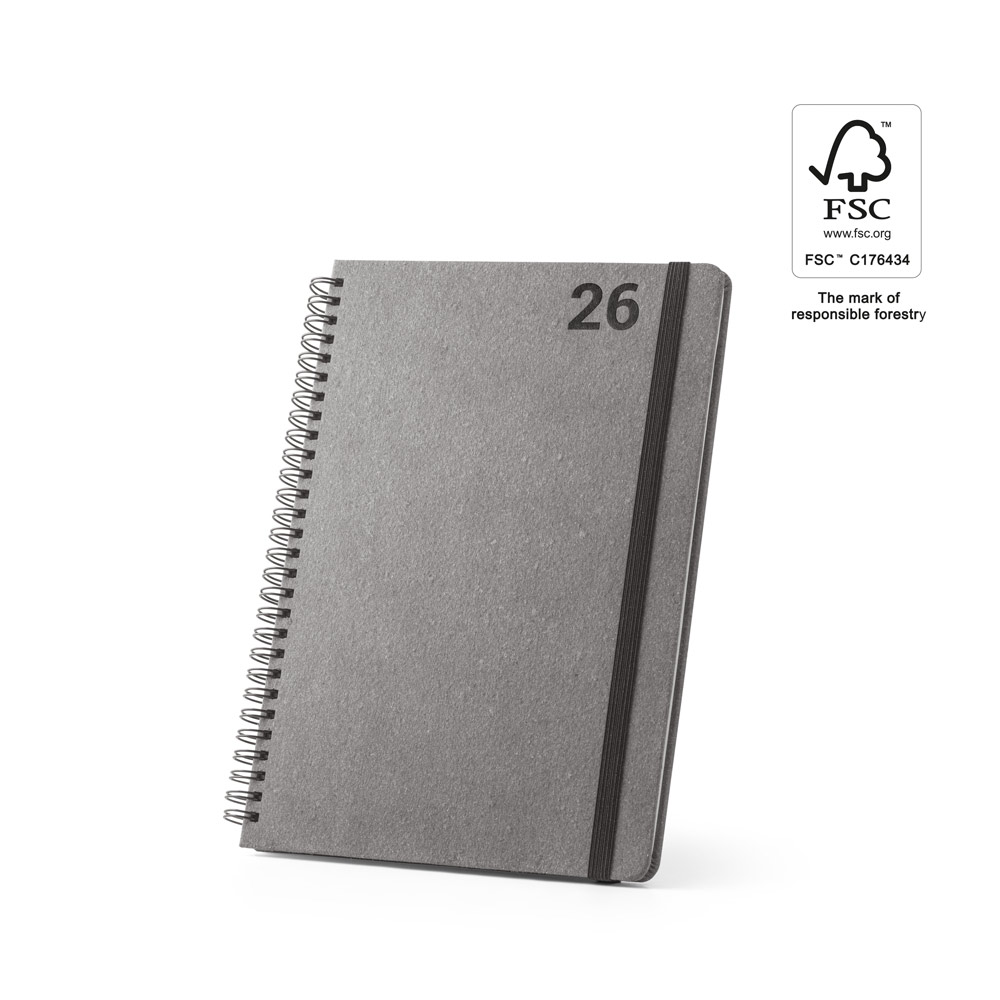 Eco-Leather Weekly Planner - Tadworth