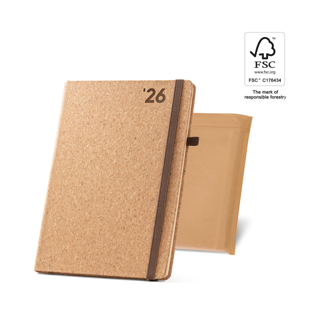 CorkCraft B5 Diary - Borwick