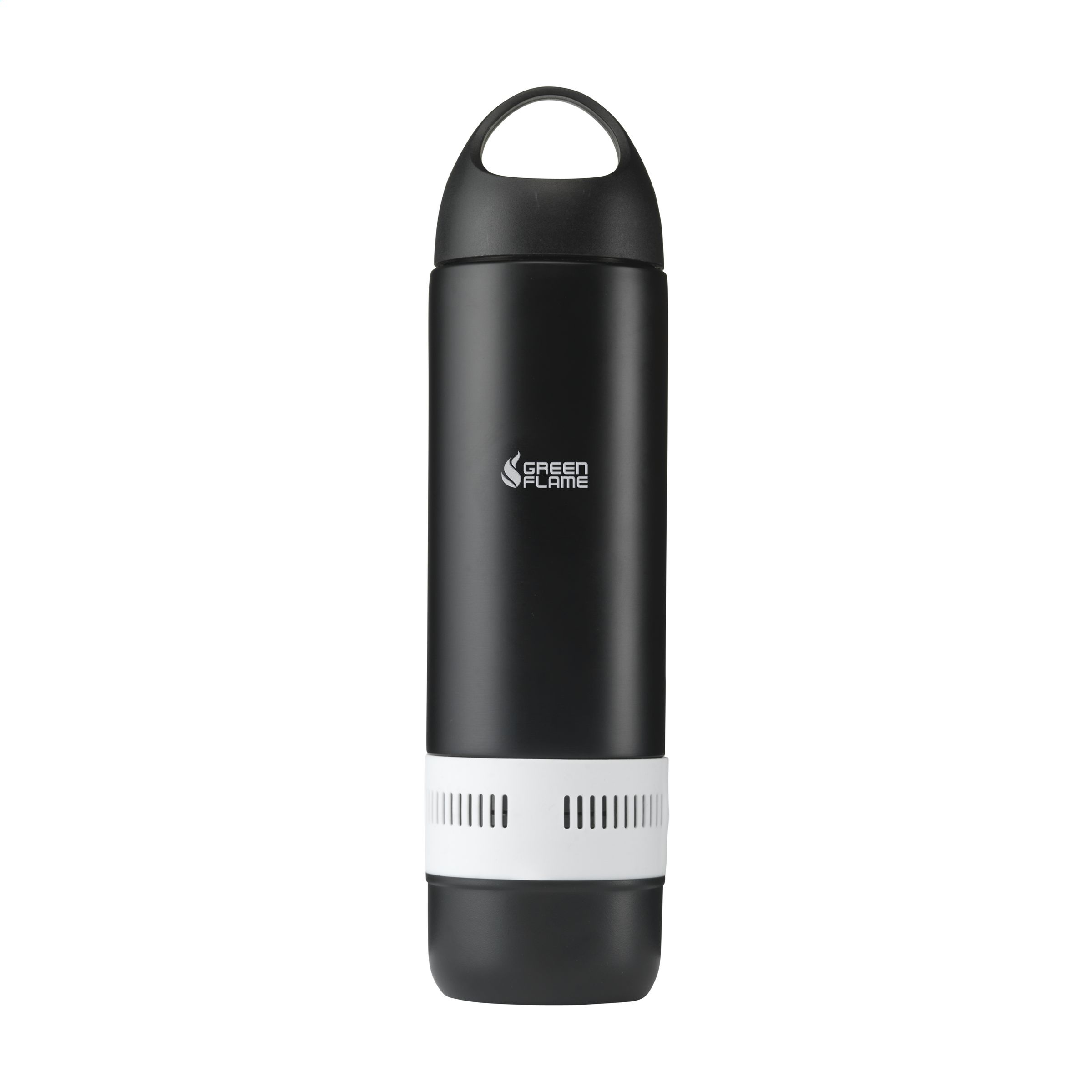 A bottle designed with a built-in speaker, which also has the ability to maintain the temperature of the contained beverages.350ml  - Butterwick - Baginton