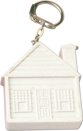 ABS Key Holder with Tape Measure and Metal Ring - Acton