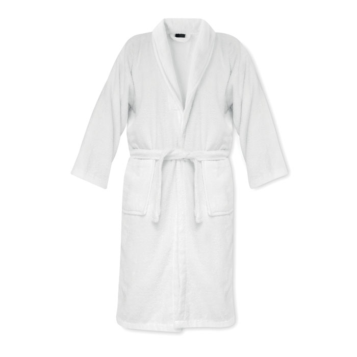 Organic Cotton Bathrobe with Pockets - Fulwood