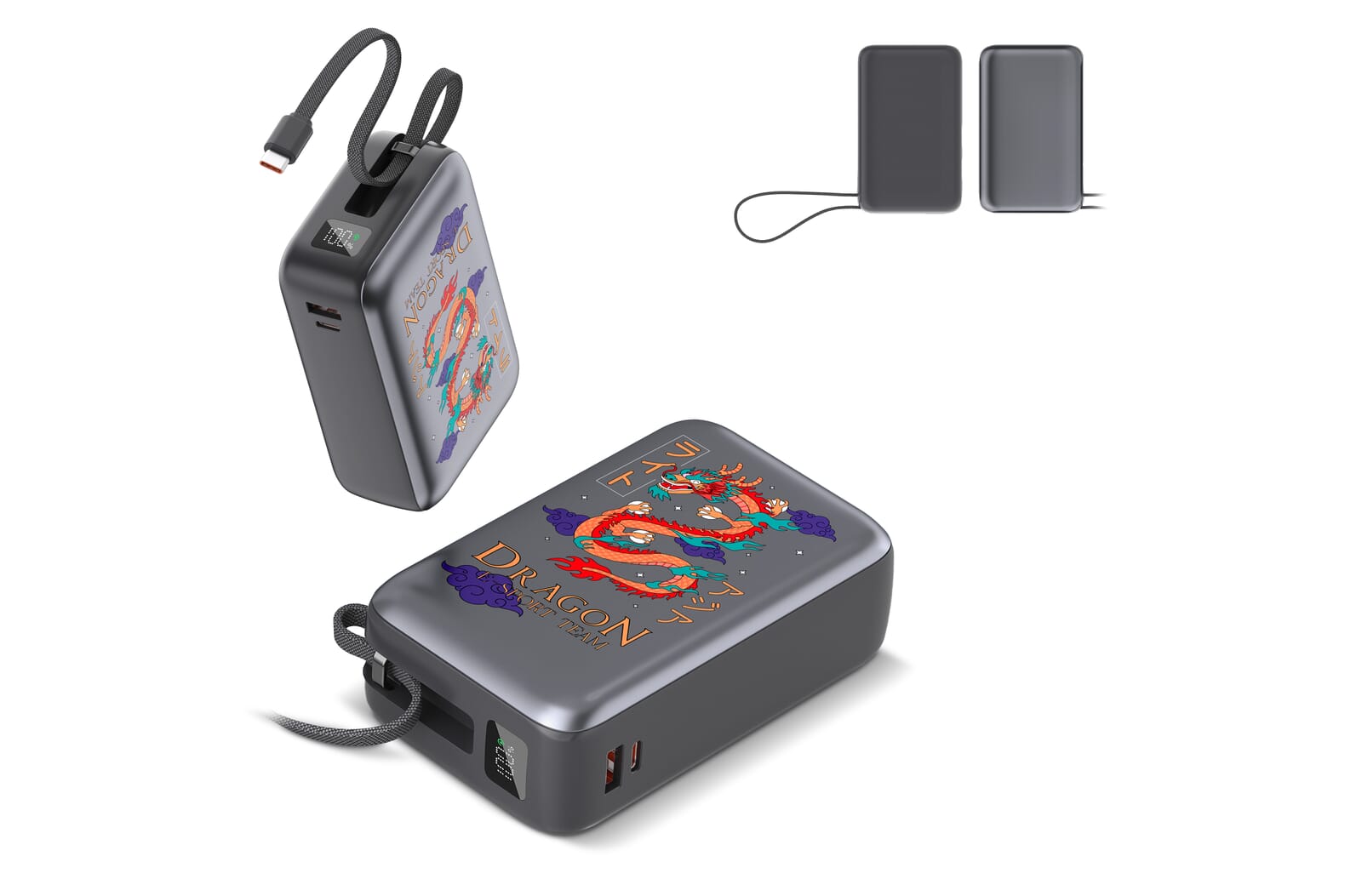 Nova Laptop 65W Powerbank with built-in USB-C cable 30000 mAh