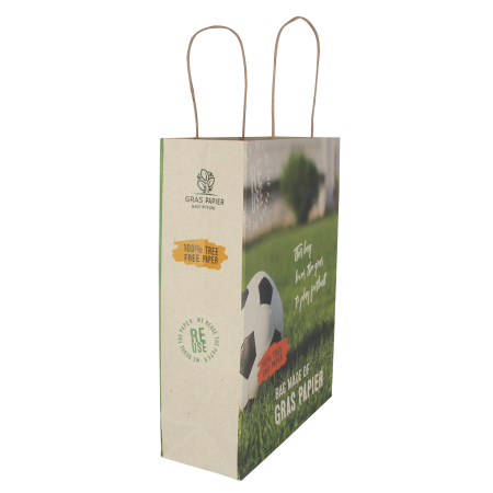 Grease Paper Bag with Twisted Handles - Didcot