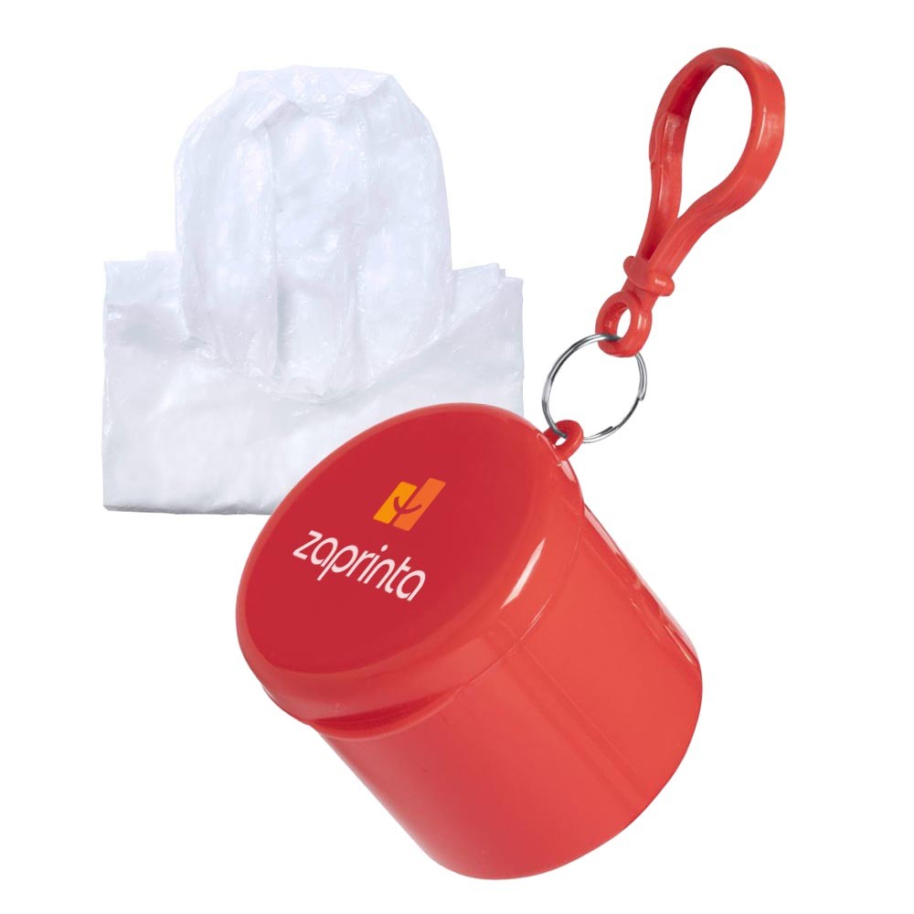 Poncho de tamaño adulto con estuche de mosquetón - Great Bridge