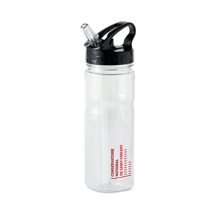 A 500 ml drinking bottle that is BPA-free and leakproof, with a foldable mouthpiece. - Ramsbottom  