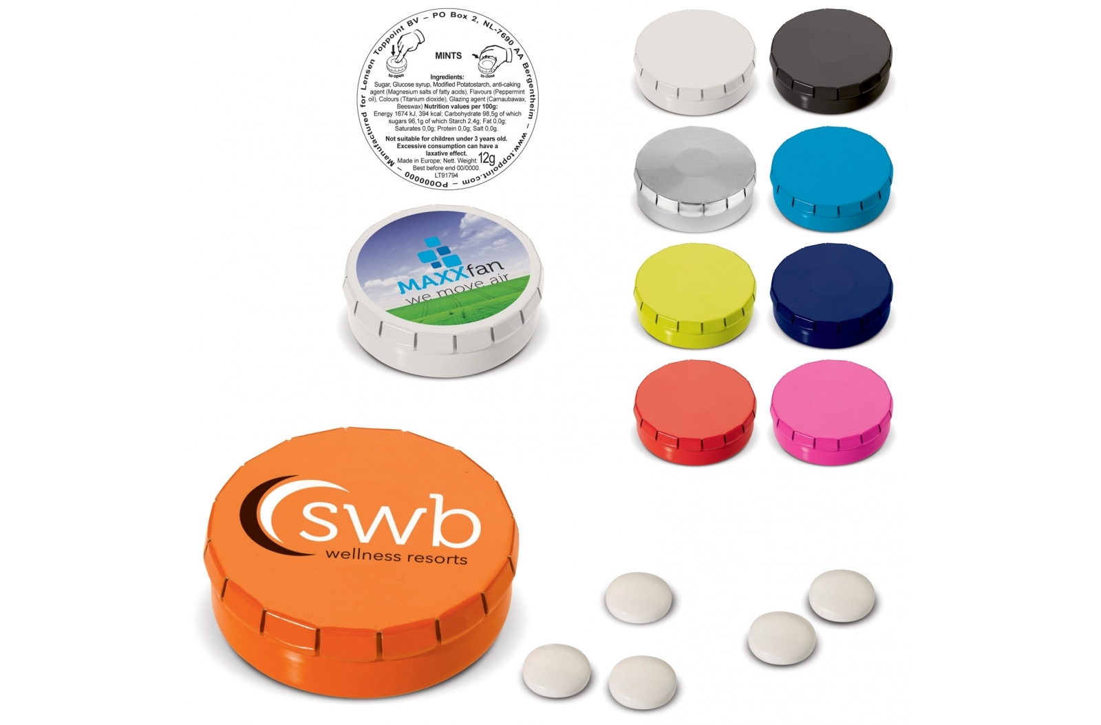 Mini Click Peppermint Box - Heytesbury