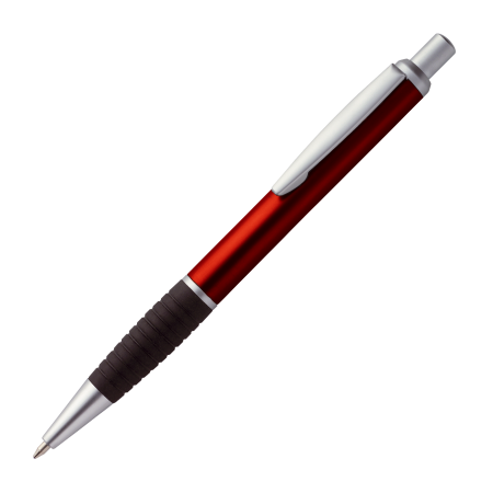 KASELA Aluminium Kugelschreiber mit ergonomisch geformter Gummigriffzone - Ratzeburg 