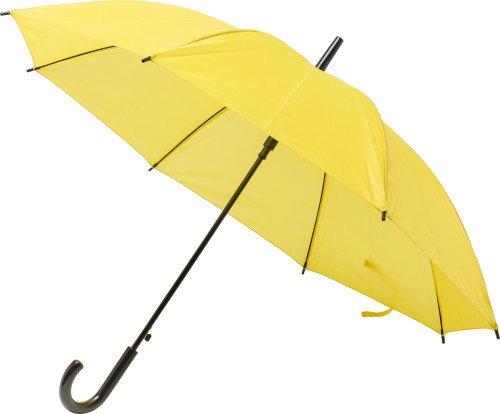 Automatic Polyester Umbrella with Metal Frame and Plastic Handle - Llangrannog