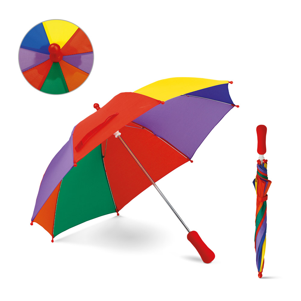 Regenbogen Kinder Regenschirm