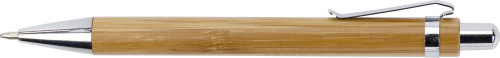 Bambus Kugelschreiber mit Metallclip - Bregenz
