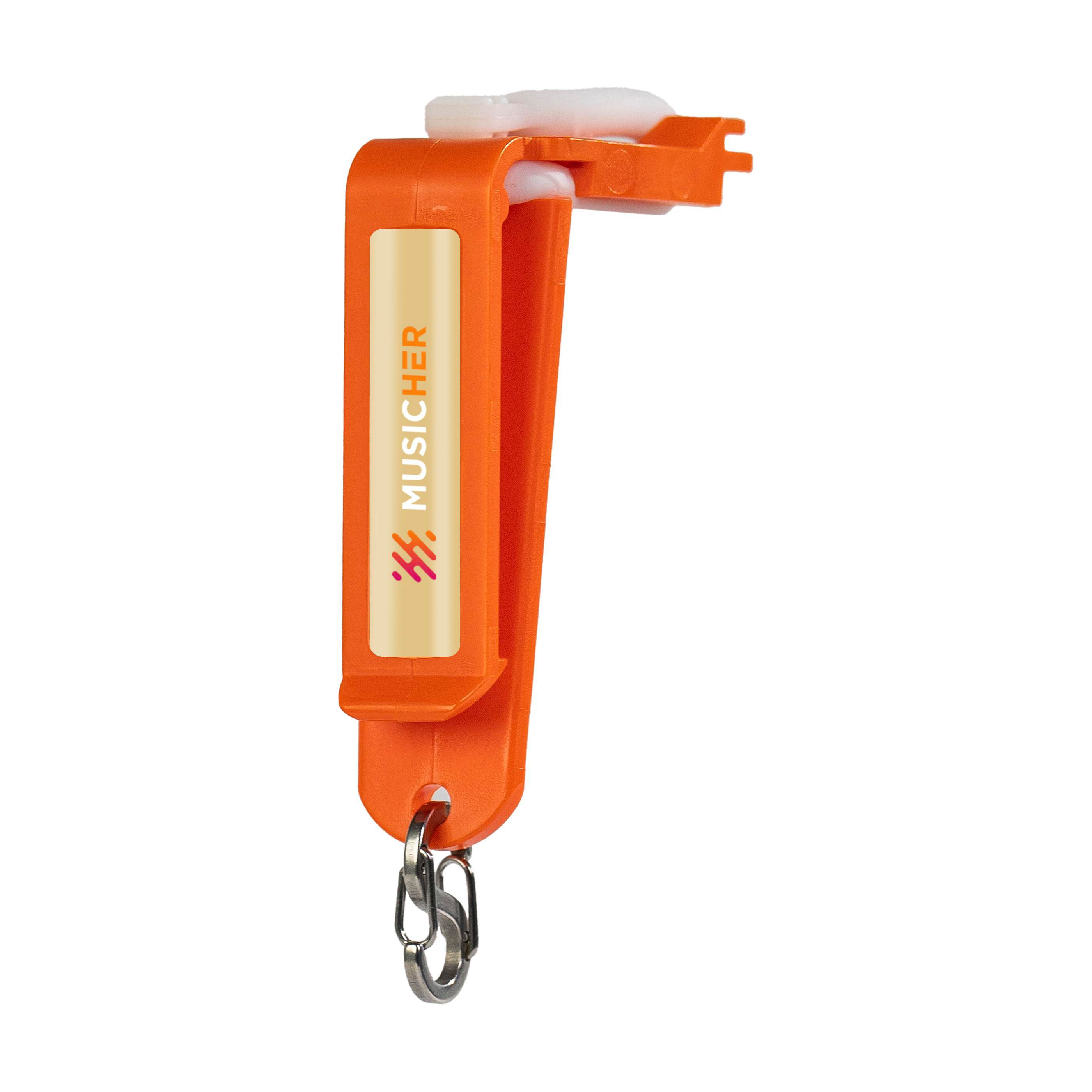 Trägerclip für Festivals - Arnis bedrucken mit Logo