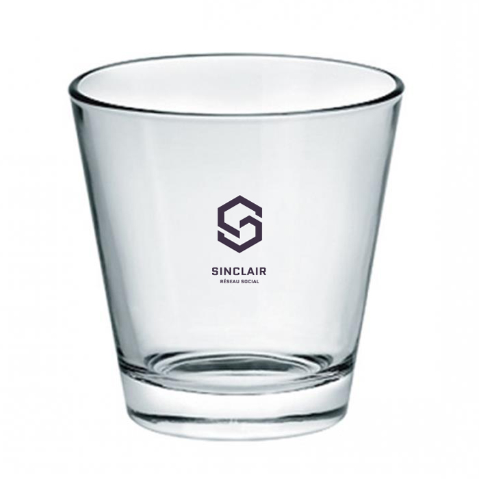 Classic personalized glass 250 ml - Maury
